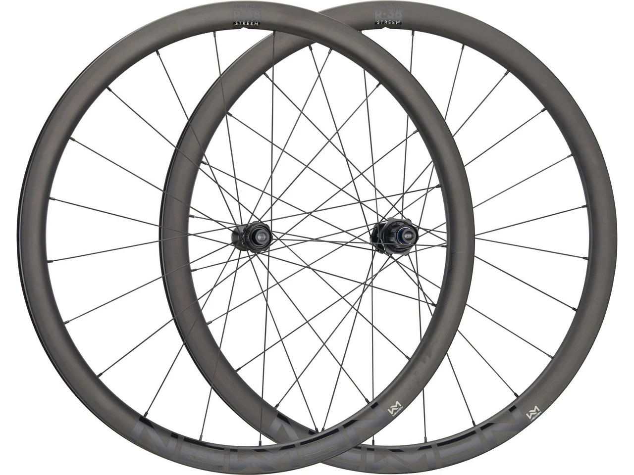 Newmen Juego De Ruedas Advanced SL R.38 Streem Disc Center Lock Carbon 28" 3 Newmen Juego De Ruedas Advanced SL R.38 Streem Disc Center Lock Carbon 28"